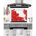 thumbnail image 4 of Large Induction Cooktop Protector Mat Valentine's Day Red Heart Stove Top Covers for Electric Stove, Cartoon Love Balloons Modern Art Decorative Stove Burner Cover Mats, Glass Top Stove Cover, 4 of 7
