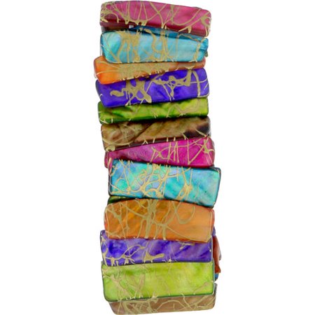 Splatter Shell Stretch Bracelet