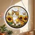 thumbnail image 6 of Acrylic Puzzles Suncatcher Window Hanging Stained Glass Decor, 83 Pieces DIY Craft Kit for Home Art, Sun Catcher Ornament Gift, 1 Set, 6 of 9
