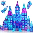 thumbnail image 1 of Bloques de construcción magnéticos AFUNX 116 unidades para niños mayores de 3 años, 1 of 7