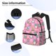 thumbnail image 3 of Easygdp pink Holiday Joy Mochila Casual para Portátil, Mochila para Escuela, Viajes, Negocios, 3 of 6