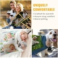 thumbnail image 4 of AISENIN Custom Blanket with 9 Photos Text Customized Blanket Thows Personalized Flannel Throw Blankets Custom Gift for Birthday Christmas Father's Day, 4 of 5