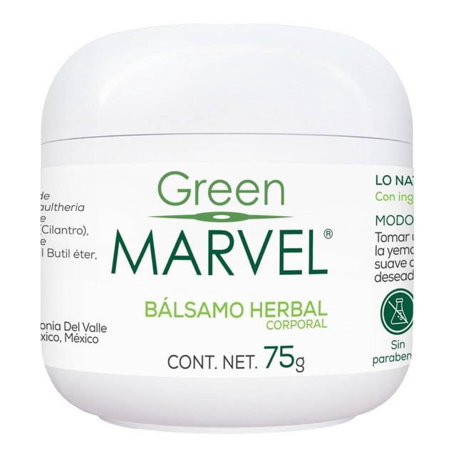Bálsamo herbal Green Marvel corporal 75 g