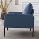 thumbnail image 2 of Sillón Mónaco Individual Azul Oscuro Loomber, 2 of 4