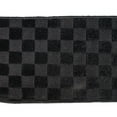 thumbnail image 2 of 4"x10yd Black Velvet Checkered Satin, 2 of 2