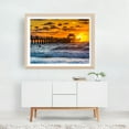 thumbnail image 5 of Waist Deep - Naples Florida Photography Oak Framed Wall Art Print 20 x 30 inches, 5 of 6