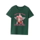 thumbnail image 5 of Camiseta básica para mujer, cómoda camiseta con cuello redondo para ir de compras, trabajo, camping L, 5 of 8