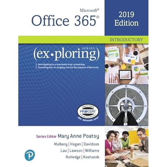 Pre-Owned Exploring Microsoft Office 2019 Introductory, 9780135402542, 0135402549, Paperback, 1 edition