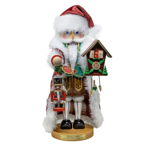 Steinbach "Christmas Legends" Series, German Santa Nutcracker 17"