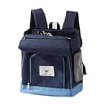 thumbnail image 3 of Esquirla Cat Carrier Backpack Large Space Side Window Carrying Bag for Walking Hiking blue, 3 of 8