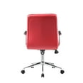 thumbnail image 3 of Boss Office Chair in Red with Chrome Arms, 3 of 5