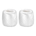 thumbnail image 1 of Uxcell Corde en Polyester Nylon Plastique Ficelle Emballée, 200m Blanc 2 pack, 1 of 6