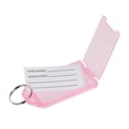 thumbnail image 4 of Uxcell 56x29mm Plastic Key Tags with Split Keyring Pink 10 Count, 4 of 4