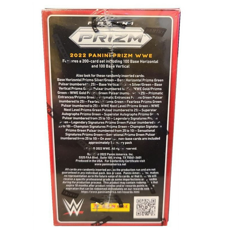 Panini 2022 WWE Prizm Debut Edition Wrestling Trading Card