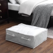 Better Homes & Gardens Under the Bed Zippered Closet Storage Bin Set, 26 x 21, 2-Pack