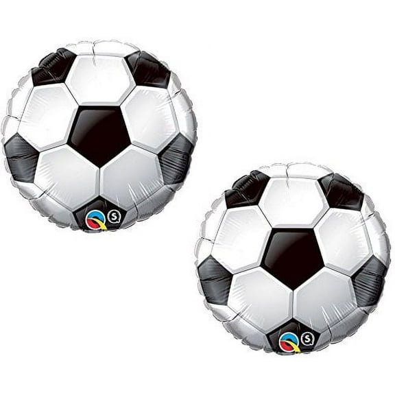 DalvayDelights Soccer Sports Ball World Cup Game (2) 18" Birthday Party Decor Mylar Balloons