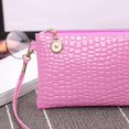 thumbnail image 4 of Bolso Bandolera Colcomx para Mujer con Cremallera Bolso de Hombro Tipo Satchel Rosa, 4 of 4