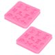 thumbnail image 3 of Molde De Bricolaje Resistente Al Desgarro Fuerte, Molde De Silicona No Tóxico De Amplia Aplicación, Para Chocolate De Caramelo ANGGREK Rosa, 3 of 8