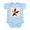 Sky Blue, variant on CafePress - Bronze Star Infant Bodysuit - Baby Light Bodysuit, Size Newborn - 24 Months