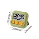 thumbnail image 2 of Relojes de Alarma Digitales, Temporizador de Cocina Digital Lcd con Respaldo Magnético Y Soporte, Temporizador de Cuenta para la Gestión Del Tiempo, Temporizador de Cocina Magnético, 2 of 6