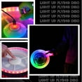 thumbnail image 5 of Notus Flying Ring 175g Ultimate Frisbee with 38 LED or 360 LEDs – Million Colors RGB Rechargeable Flying Disc, 12 Lighting Modes, Waterproof Outdoor Sports Game, Night play & backyard Fun White, 5 of 10