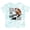 Tie Dye Green, variant on Inktastic Little Brother and Biggest Fan Football Player Boys Toddler T-Shirt