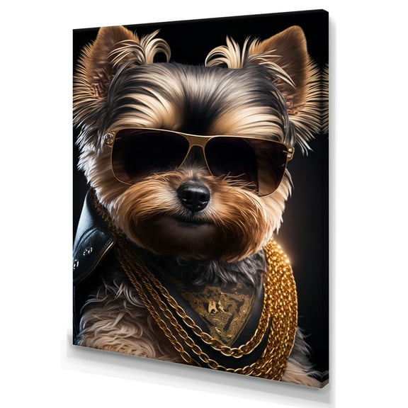 Designart Mafia Yorkshire Canvas Wall Art