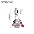 thumbnail image 1 of Charms Motocicleta Avión DIY Pulsera 925 Cuentas De Plata Encantos De Los Granos Ajuste Original Collar De Mujeres Joyería Regalo Del Día De San Valentín, 1 of 4
