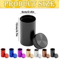 thumbnail image 3 of WMGHA Double Seal Stainless Steel Tea Tin Canister with Airtight Lids, Aluminum Storage Jar for Loose Tea, Coffee, Candy, Herbs and Spices, Ideal Kitchen Storage Container, 3 of 4