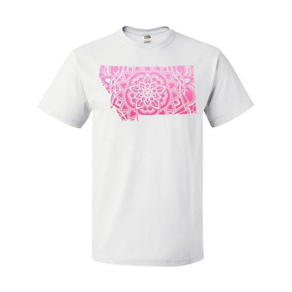 Inktastic Montana Silhouette Mandala T-Shirt