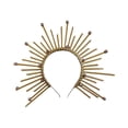 thumbnail image 4 of Halo Crown Headpiece Goddess Headband Para Boda Nupcial Puesta En Escena Bola Redonda Sunnimix Fuente, 4 of 8