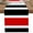 Red, variant on nqOlkjepod Turquoise Black Stripe Table Runner 48 Inches Long Farmhouse Dress Scarves, Modern Abstract Coarse Striped Dining Tablerunner for Coffee Table/Kitchen Island/Party Décor, 13" x 48"