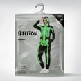 thumbnail image 3 of Joyfy Women's Adult Skeleton Costume, Glow-in-the-Dark Zippered Hoodie Skeleton Costume, Suitable for Halloween Dress-up Party, 3 of 7