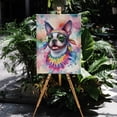 thumbnail image 4 of Hippie Boston Terrier Portrait Watercolor Tie-Dye Vintage Styles Vertical Matte Canvas Poster Gentleman Dog Lover Gifts Wall Art Home Decor - 00014, 4 of 5
