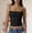 Black, variant on Spaghetti Straps Thin Strap Tank Tops Sleeveless Tank Strap Going Out Tops Stretch Camisole Cami Top Stretch Vest Crop Tank Top Strap Basic Tops Layering and Everyday Wear Black 2XL