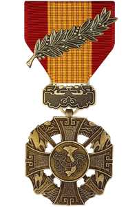 Vietnam Gallantry Cross Medal With Palm Full Size
