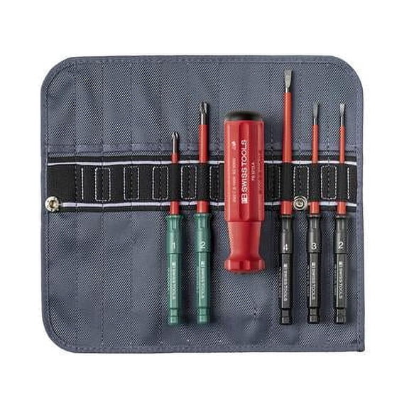 PB Swiss Tools PB 5217.SU Classic VDE Slim Screwdriver Set