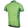 thumbnail image 4 of Maillot de carreras de verano con cremallera completa, ajustado, de manga corta, ropa de ciclismo profesional para exteriores, camisetas de bicicleta con bolsillo, 4 of 4