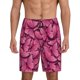 thumbnail image 1 of Fotbe Pink Butterfly Pantalones Cortos de Pijama para Hombre, Ropa de Dormir, Pantalones de Pijama Cortos para Hombre-4X-Large, 1 of 6