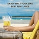 thumbnail image 3 of 100 Pcs Drink Pouches With 100 Straw Holes Translucent Reclosable Zipper Plastic Pouches, 3 of 5