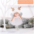thumbnail image 1 of Merry Christmas Decorations for Home 2021 Christmas Angel Doll Xmas Navidad Noel Gifts Christmas Ornament New Year 2022, 1 of 5