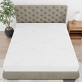 thumbnail image 2 of King Size Ultra Soft Bamboo Mattress Protector, Extra Long Skirt, Waterproof Bed Sheet, Hypoallergenic, Mattress Cover (King 80" x 76"), 2 of 8