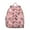 Pink Cute Dachshund, variant on Pink Cute Dachshund Dog and Love Heart Backpack Backpack for School,Cute School Bag,Schoolbag with Adjustable Shoulder Straps & Padded Back,13.8"x11.4"x6"