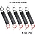 thumbnail image 3 of 10 Pcs 1 Emplacement 18650 Étui de Batterie Étuis de Banque d'Alimentation Boîtes de Rangement en Plastique pour Batterie DIY Support de Batterie Multi-Usage avec Fil de Fil, 3 of 6