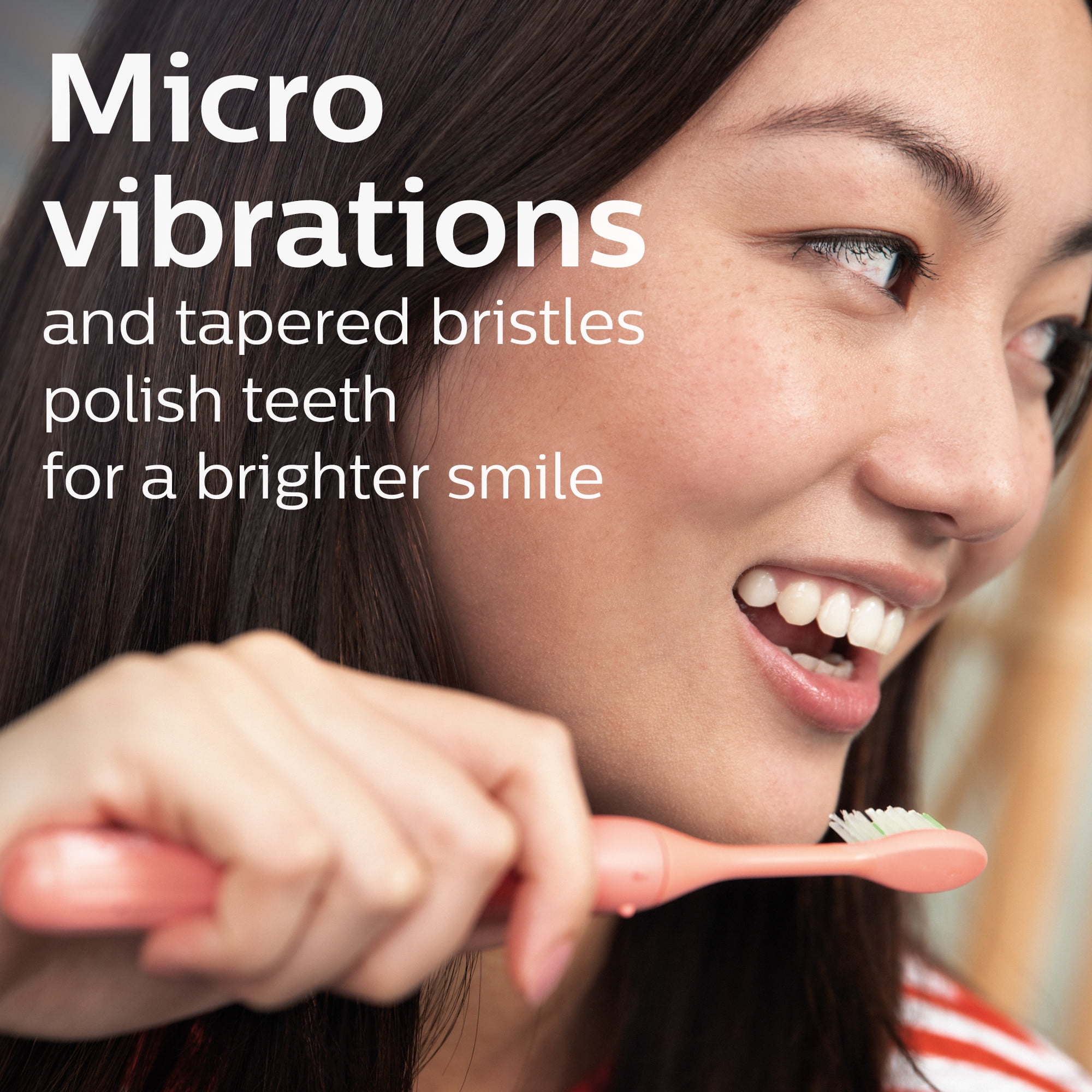 Philips One By Sonicare Battery Toothbrush, Miami Coral, HY1100/01