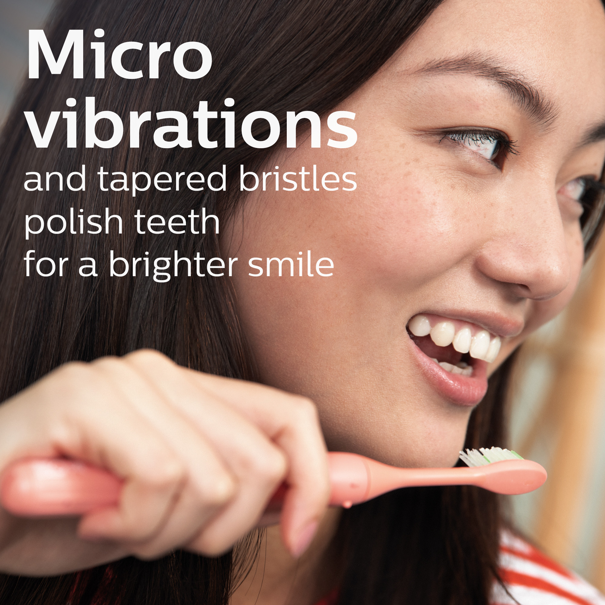 Philips One By Sonicare Battery Toothbrush, Miami Coral, HY1100/01 - image 3 of 15