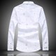 thumbnail image 4 of Camisas informales de otoño con estampado floral para hombres Camisas de cuello de solapa de manga larga más el tamaño M-7XL AweSitey FS6353-09, 4 of 7