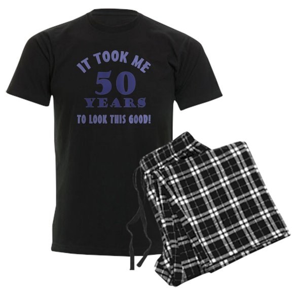 CafePress - Hilarious 50Th Birthday Gag Gifts Men's Dark Pajam - Men's Dark Loose Fit Cotton Pajama Set