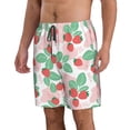 thumbnail image 2 of Goofa Strawberry Printed Mens Swim Trunks Summer Quick Dry Short Beach Swimwear Bathing Suits-X-Large, 2 of 9