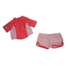 American Girl Swim Shirt and Shorts for Dolls Truly Me 2015